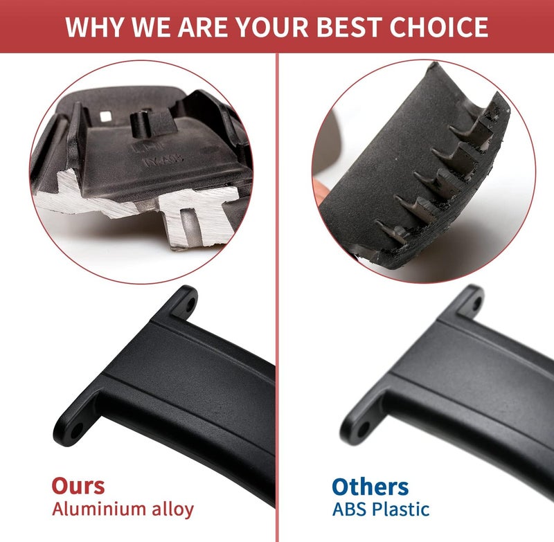 KINGGERI 220lbs Roof Rack Cross Bars Compatible with Chevrolet Tahoe & Suburban, GMC Yukon & Yukon XL, Cadillac Escalade & Escalade ESV 2015-2020, Heavy Duty Aluminum Roof Rails Crossbars All Metal - Image 3